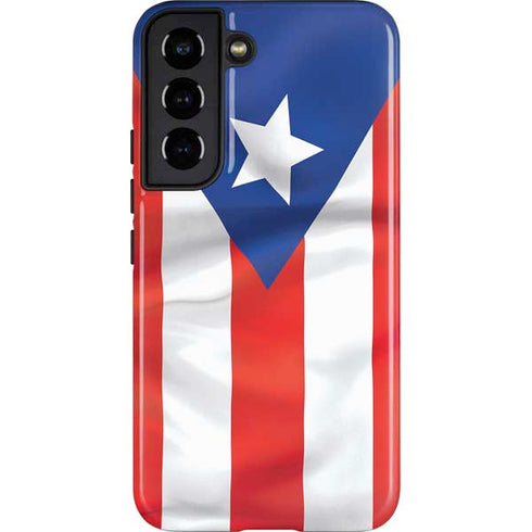 Puerto Rico Flag Galaxy S22 Pro Case